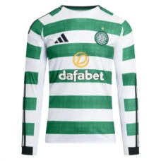 Fotbalové Dresy Celtic FC Domácí 2025-26 Dlouhý Rukáv