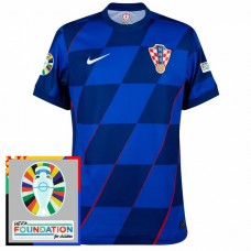 Fotbalové Dresy Chorvatsko Venkovní Euro 2024 Patch