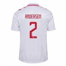 Fotbalové Dresy Dánsko Andersen 2 Venkovní Euro 2024