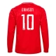 Fotbalové Dresy Dánsko Eriksen 10 Domácí 2024 Dlouhý Rukáv