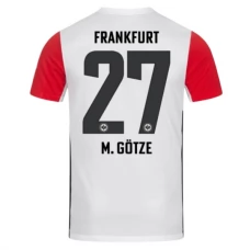 Fotbalové Dresy Eintracht Frankfurt M.Götze 27 Domácí 2024-25