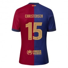 Fotbalové Dresy FC Barcelona Christensen 15 Domácí 2024-25