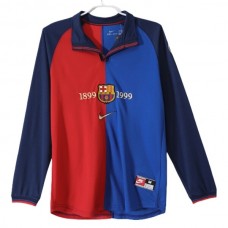Fotbalové Dresy FC Barcelona Domácí Centenary Retro 1999-00 Dlouhý Rukáv
