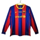 Fotbalové Dresy FC Barcelona Domácí Retro 2010-11 Dlouhý Rukáv