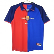 Fotbalové Dresy FC Barcelona Domácí Retro Centenary 1999-00