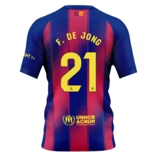 Fotbalové Dresy FC Barcelona F.De Jong 21 Domácí 2025-26