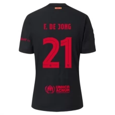 Fotbalové Dresy FC Barcelona F.De Jong 21 Venkovní 2024-25