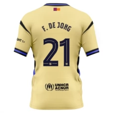 Fotbalové Dresy FC Barcelona F.De Jong 21 Venkovní 2025-26