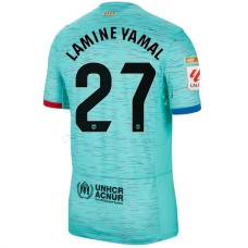 Fotbalové Dresy FC Barcelona Lamine Yamal 27 Alternativní 2023-24