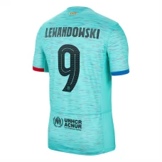 Fotbalové Dresy FC Barcelona Lewandowski 9 Alternativní 2023-24