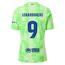 Fotbalové Dresy FC Barcelona Lewandowski 9 Alternativní 2024-25