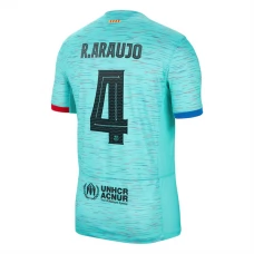 Fotbalové Dresy FC Barcelona R.Araujo 4 Alternativní 2023-24