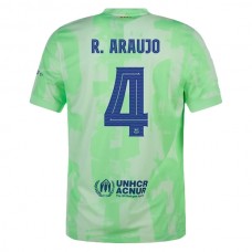 Fotbalové Dresy FC Barcelona R.Araujo 4 Alternativní 2024-25