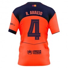 Fotbalové Dresy FC Barcelona R.Araujo 4 Alternativní 2025-26