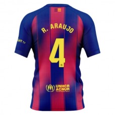 Fotbalové Dresy FC Barcelona R.Araujo 4 Domácí 2025-26