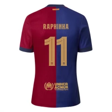 Fotbalové Dresy FC Barcelona Raphinha 11 Domácí 2024-25