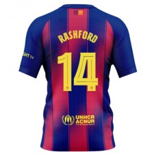 Fotbalové Dresy FC Barcelona Rashford 14 Domácí 2025-26