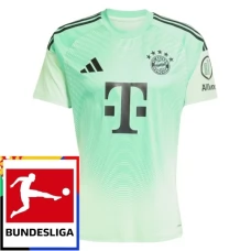 Fotbalové Dresy FC Bayern Mnichov Brankářské Domácí Bundesliga Patch 2025-26