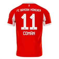 Fotbalové Dresy FC Bayern Mnichov Coman 11 Domácí 2025-26