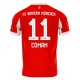Fotbalové Dresy FC Bayern Mnichov Coman 11 Domácí 2025-26