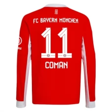 Fotbalové Dresy FC Bayern Mnichov Coman 11 Domácí 2025-26 Dlouhý Rukáv