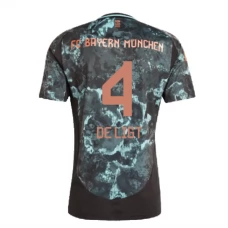 Fotbalové Dresy FC Bayern Mnichov De Ligt 4 Venkovní 2024-25