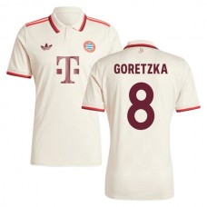 Fotbalové Dresy FC Bayern Mnichov Goretzka 8 Alternativní 2024-25