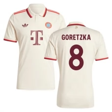 Fotbalové Dresy FC Bayern Mnichov Goretzka 8 Alternativní 2024-25
