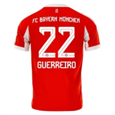 Fotbalové Dresy FC Bayern Mnichov Guerreiro 22 Domácí 2025-26