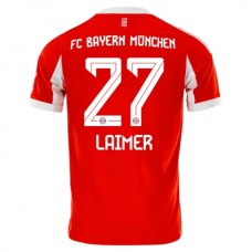 Fotbalové Dresy FC Bayern Mnichov Laimer 27 Domácí 2025-26
