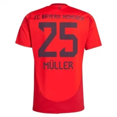 Fotbalové Dresy FC Bayern Mnichov Müller 25 Domácí 2024-25