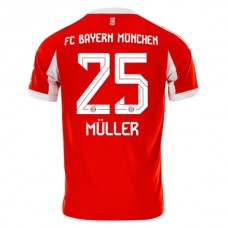 Fotbalové Dresy FC Bayern Mnichov Müller 25 Domácí 2025-26