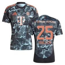 Fotbalové Dresy FC Bayern Mnichov Müller 25 Venkovní 2024-25