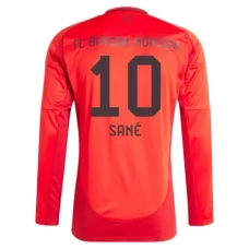 Fotbalové Dresy FC Bayern Mnichov Sané 10 Domácí 2024-25 Dlouhý Rukáv