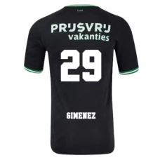 Fotbalové Dresy Feyenoord Gimenez 29 Venkovní 2024-25