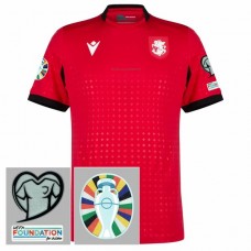 Fotbalové Dresy Gruzie Alternativní Euro 2024 Patch