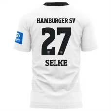 Fotbalové Dresy Hamburger SV Selke 27 Domácí 2024-25