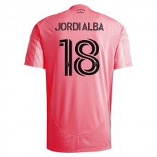 Fotbalové Dresy Inter Miami CF Jordi Alba 18 Domácí 2025-26
