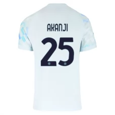 Fotbalové Dresy Inter Milan Akanji 25 Venkovní 2025-26