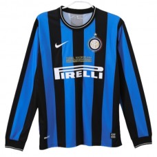 Fotbalové Dresy Inter Milan Domácí Retro 2009-10 Dlouhý Rukáv