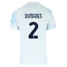 Fotbalové Dresy Inter Milan Dumfries 2 Venkovní 2025-26