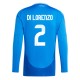 Fotbalové Dresy Itálie Di Lorenzo 2 Domácí Euro 2024 Dlouhý Rukáv
