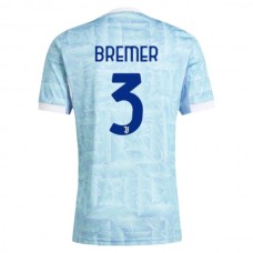 Fotbalové Dresy Juventus Bremer 3 Venkovní 2025-26