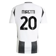 Fotbalové Dresy Juventus Miretti 20 Domácí 2024-25
