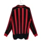 Fotbalové Dresy Komplet AC Milan Domácí Retro 2006-07 Dlouhý Rukáv