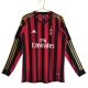 Fotbalové Dresy Komplet AC Milan Domácí Retro 2013-14 Dlouhý Rukáv