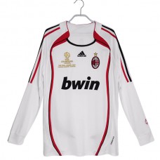 Fotbalové Dresy Komplet AC Milan Venkovní Retro 2006-07 Dlouhý Rukáv