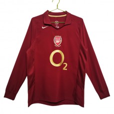 Fotbalové Dresy Komplet Arsenal Domácí Retro 2005-06 Dlouhý Rukáv