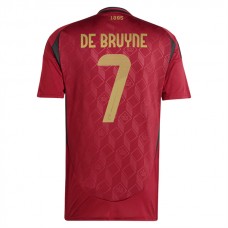 Fotbalové Dresy Komplet Belgie De Bruyne 7 Domácí Euro 2024