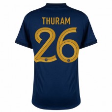 Fotbalové Dresy Komplet Francie Mistrovství Světa ve Fotbale 2022 Thuram 26 Domácí